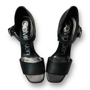 Quelyn Block Heel Sandal (Women) CALVIN KLEIN - 8